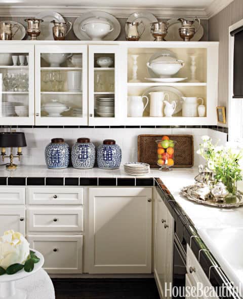decorating above kitchen cabinets 8