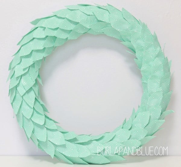 diy duct tape wreath