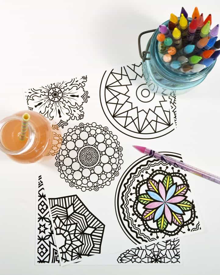 Mandala Coloring Pages 1