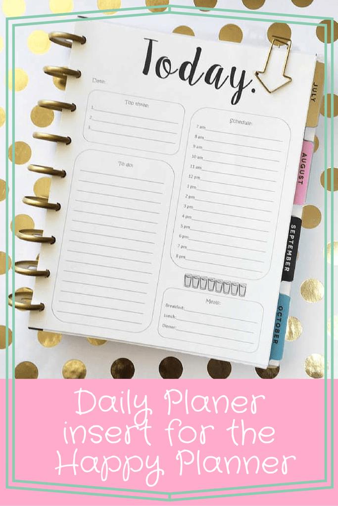 Happy Planner Free Printable Customize And Print