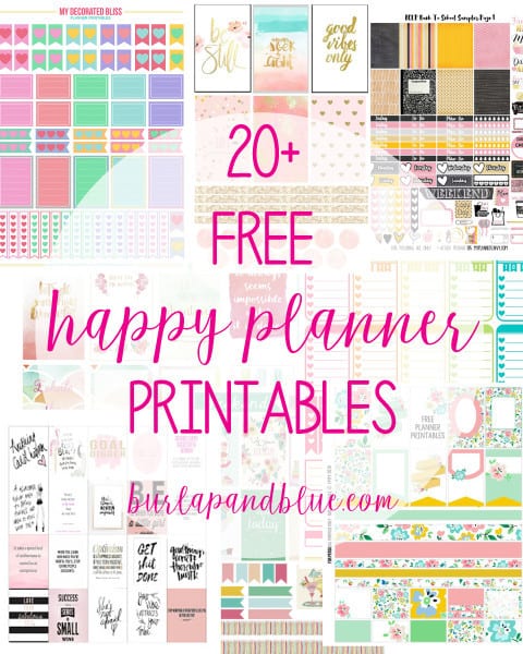 free-happy-planner-printables
