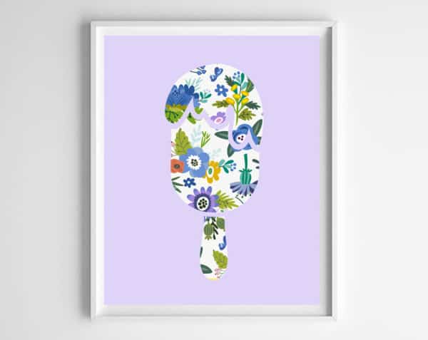 popsicle printable art