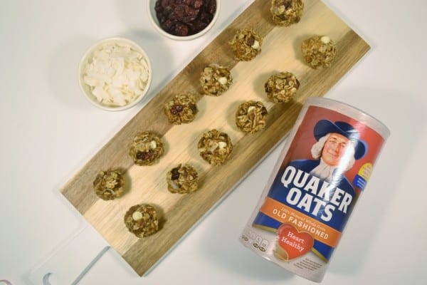 oatmeal energy bites