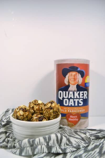 oatmeal energy bites