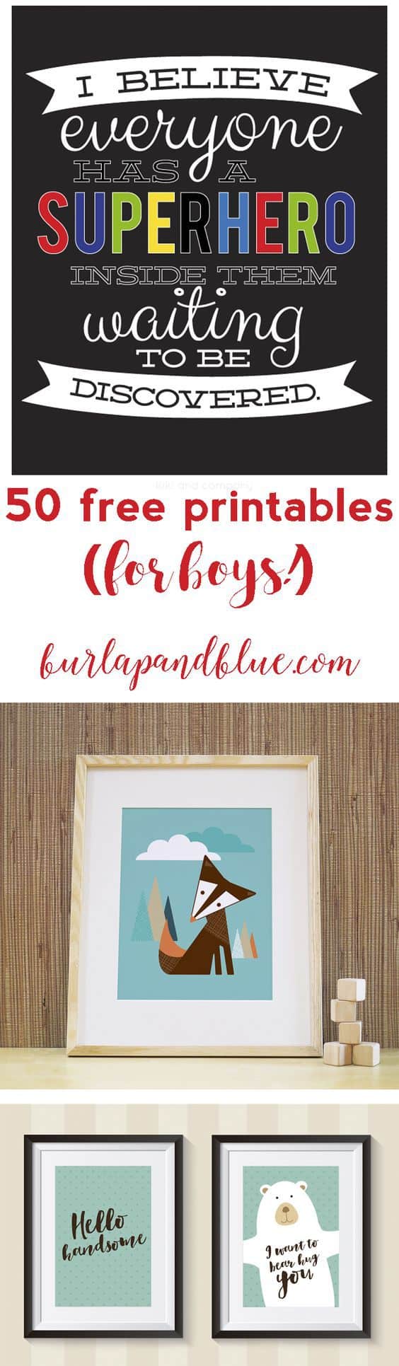 Free Nursery Printables