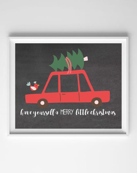 christmas printable art