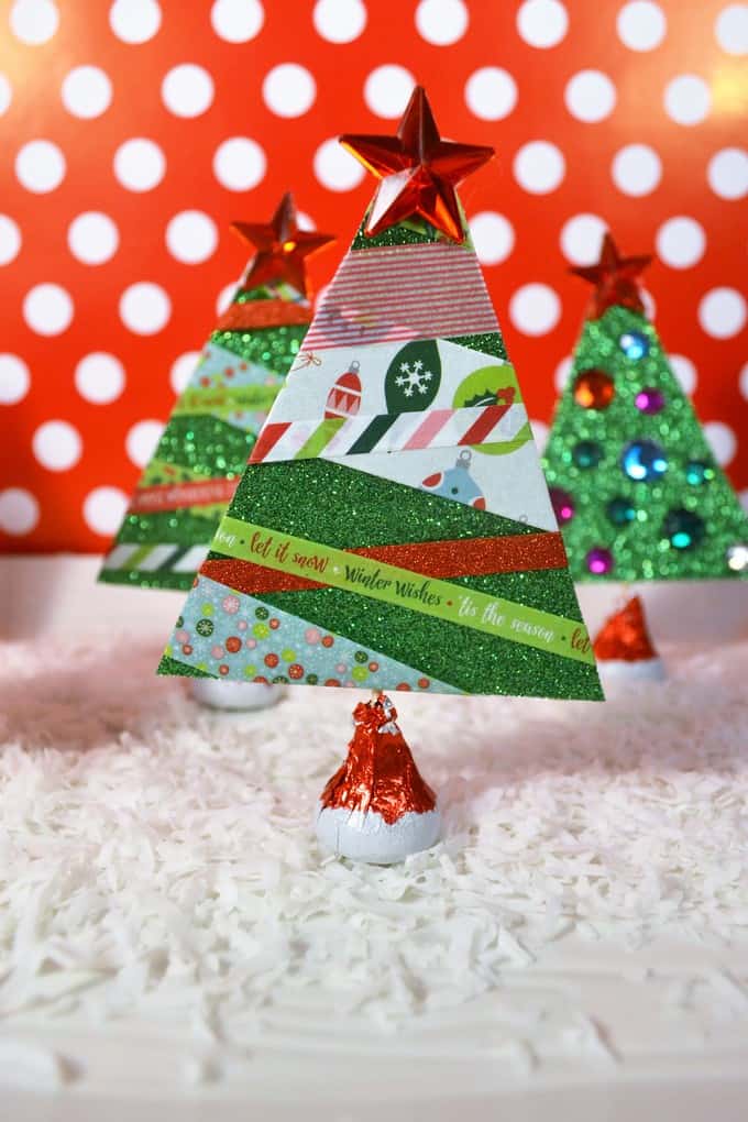 Make Paper Christmas Trees 7