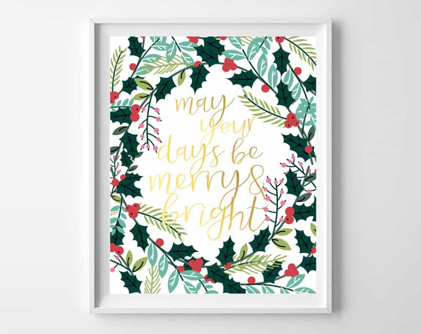 free christmas printables