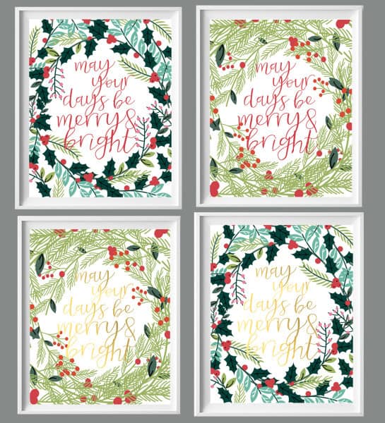 free christmas printables