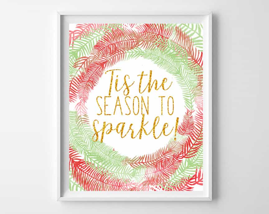 christmas printable art