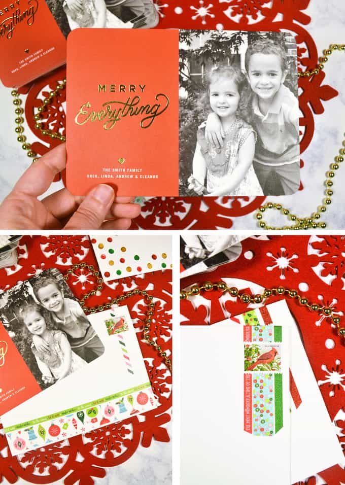 Personalized Holiday Cards with Tiny Prints