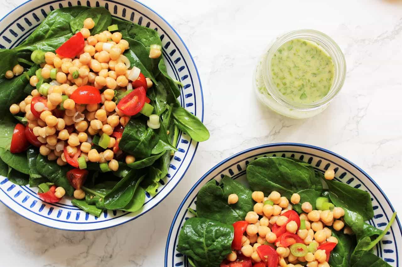 spinach salad recipe