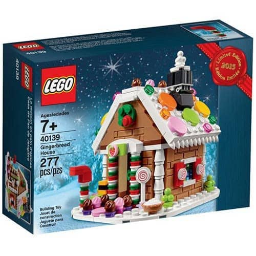 lego gingerbread house