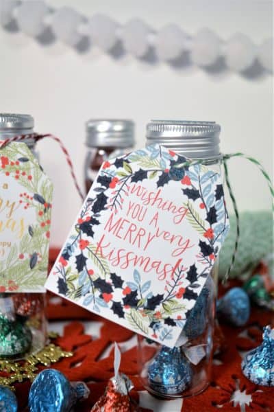 merry kissmas printables