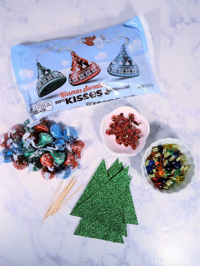 kissmas tree craft