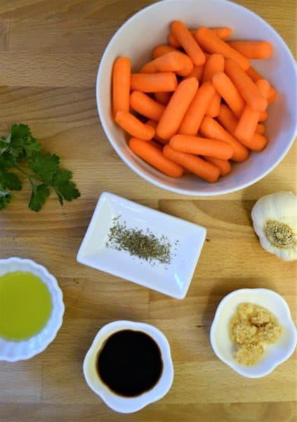garlic roasted carrots recipe