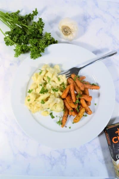 garlic roasted carrots recipe