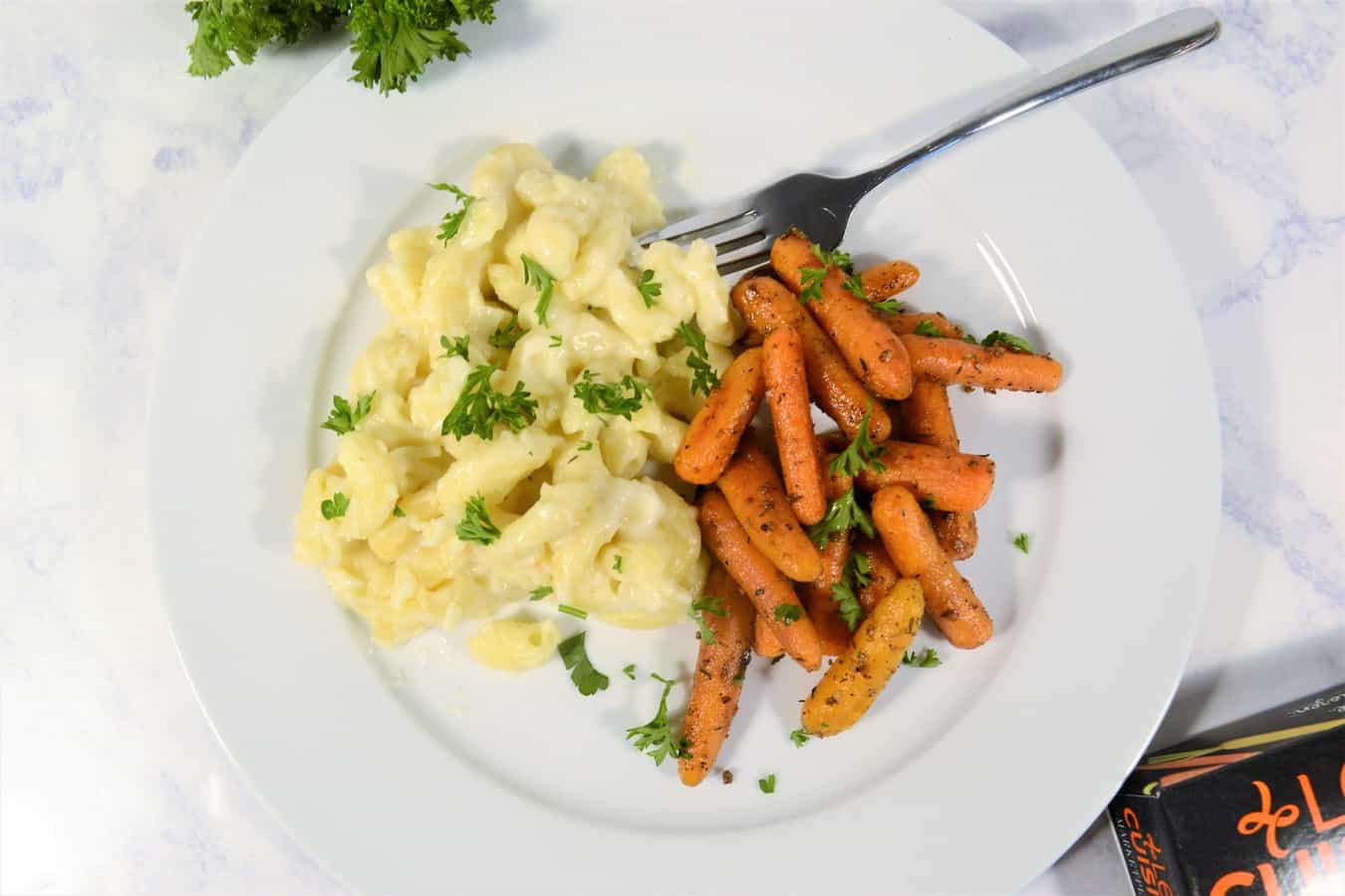 garlic roasted carrots recipe