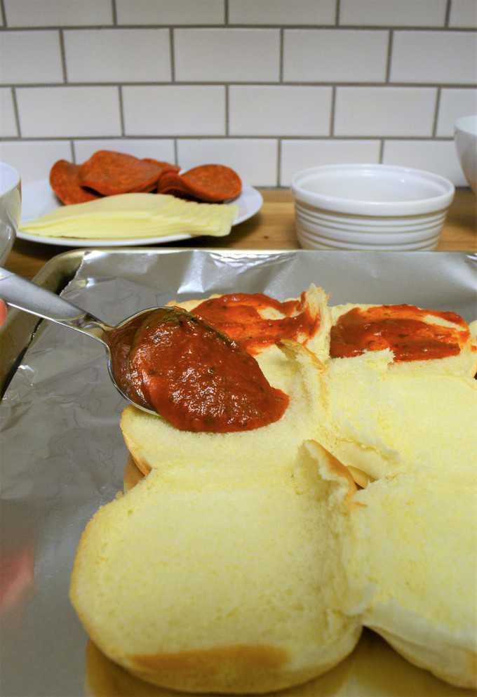 pizza sliders recipe