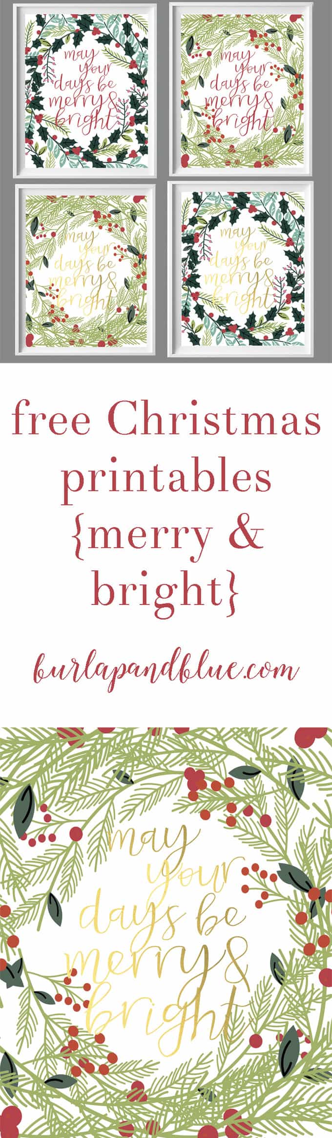 free christmas printables