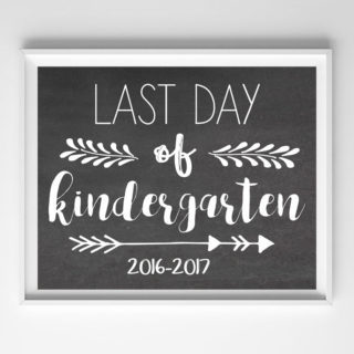 last day school printable