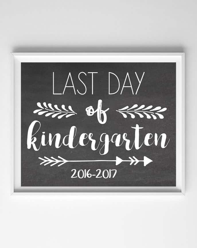 last day school printable