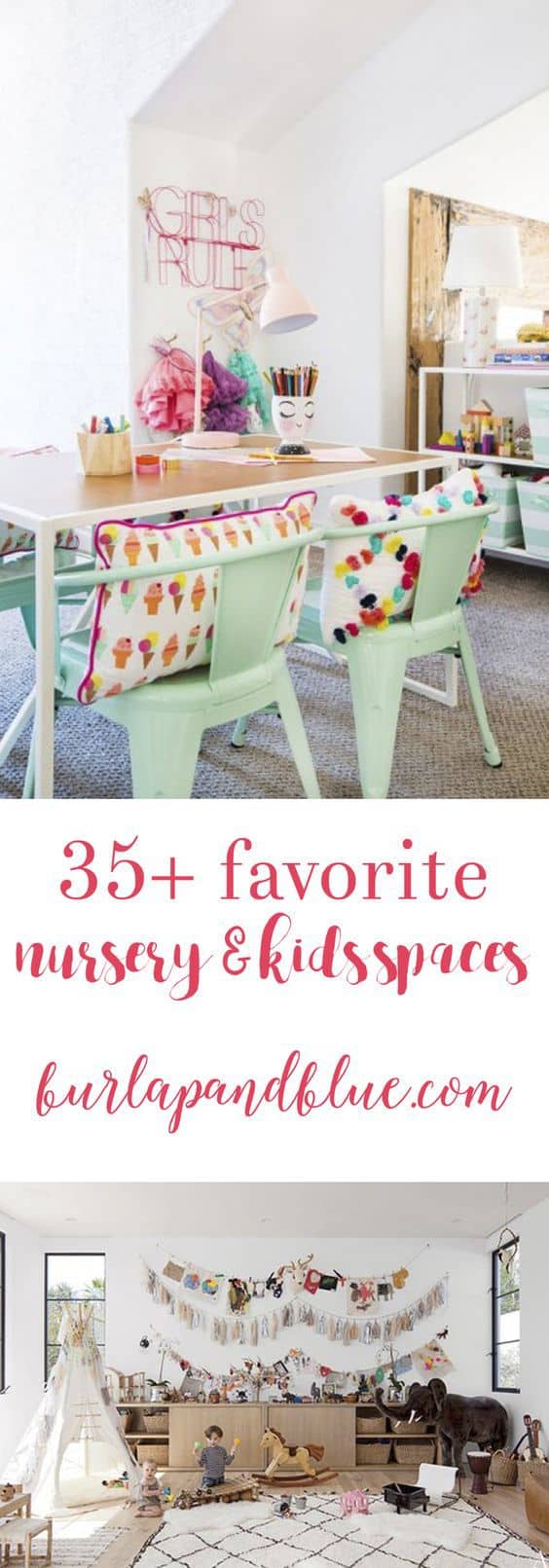 Nursery Ideas for Kids and Babies {over 35 favorites}