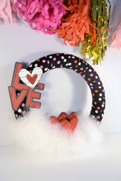 valentines day wreath