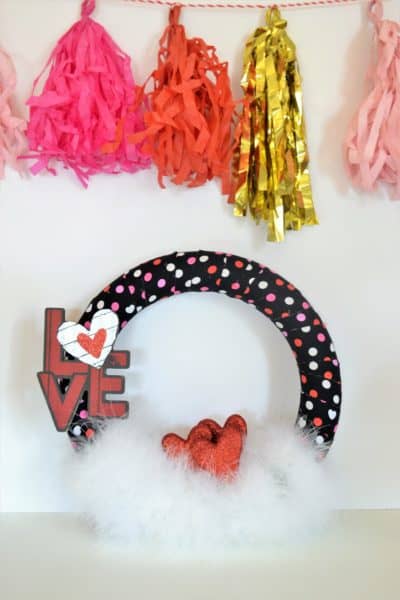 valentines day wreath