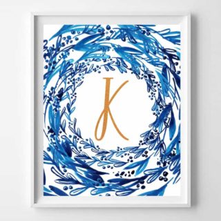 free printables indigo copper
