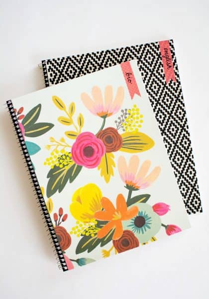 mod podge notebooks