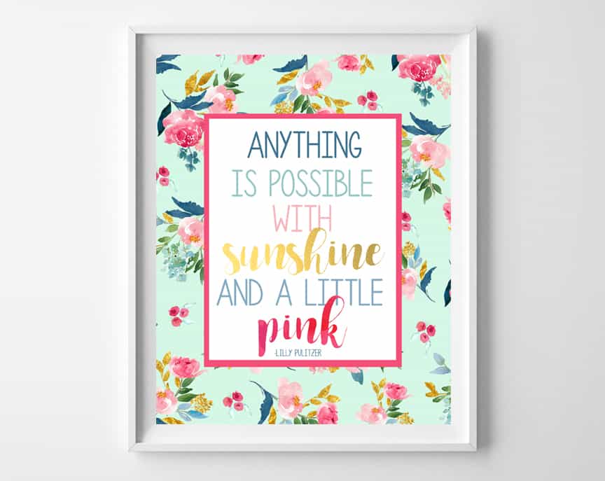 lilly pulitzer printable