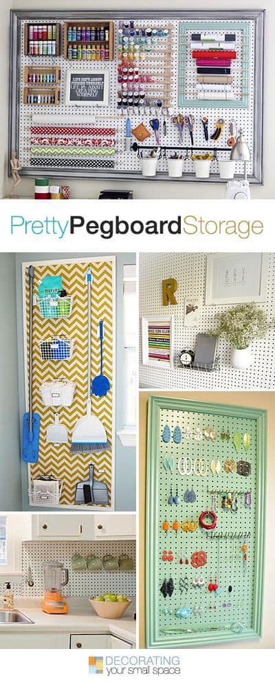 pegboard storage