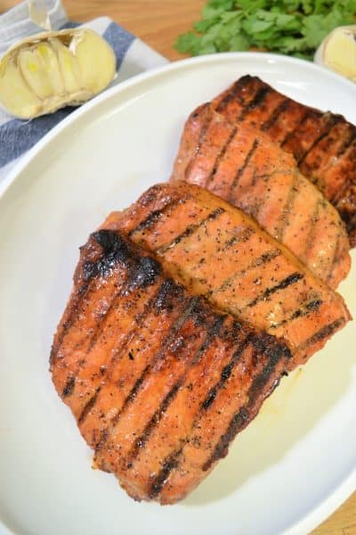 grilled sweet potatoes