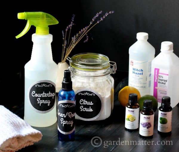 essential oil cleaning recipe