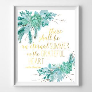 succulent printable art