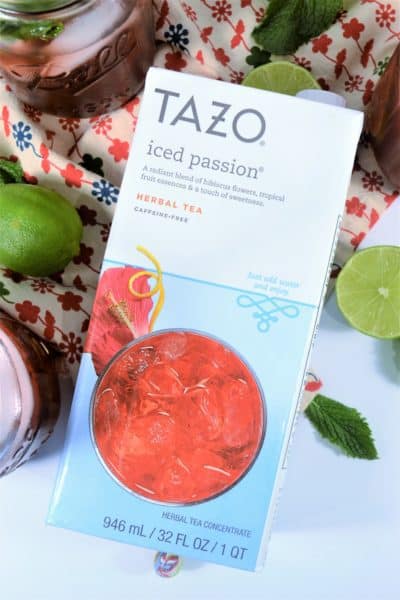 tazo passion tea limemade