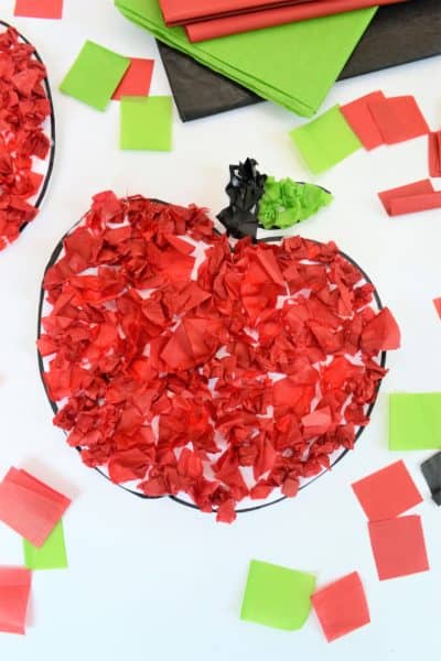 easy apple craft 1