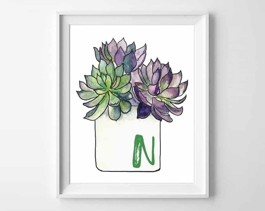 succulent art 2