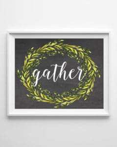 fall free printables {gather}