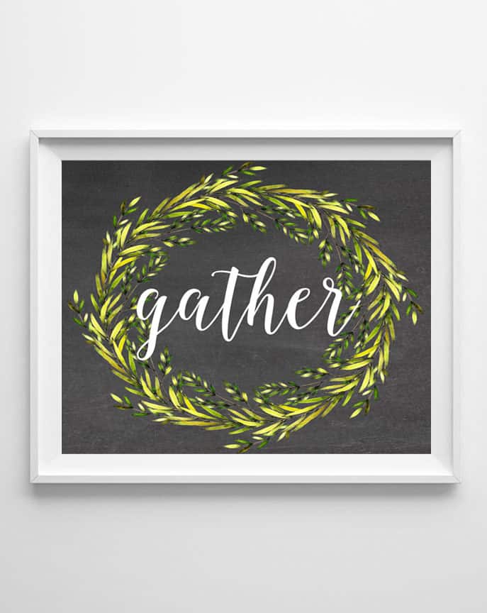 fall free printables {gather}
