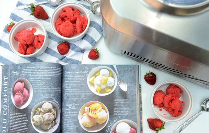 how to make strawberry sorbet 1