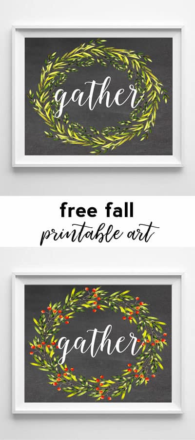 fall free printables {gather}