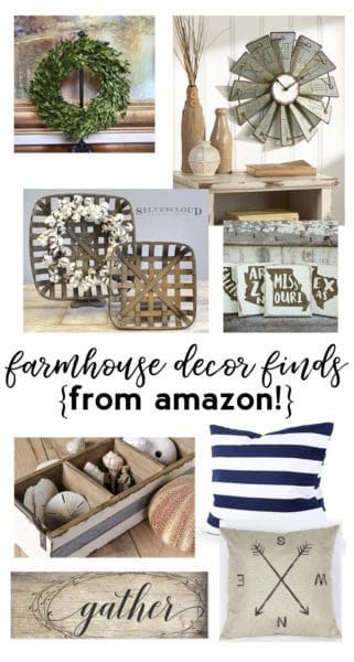 farmhouse decor amazon