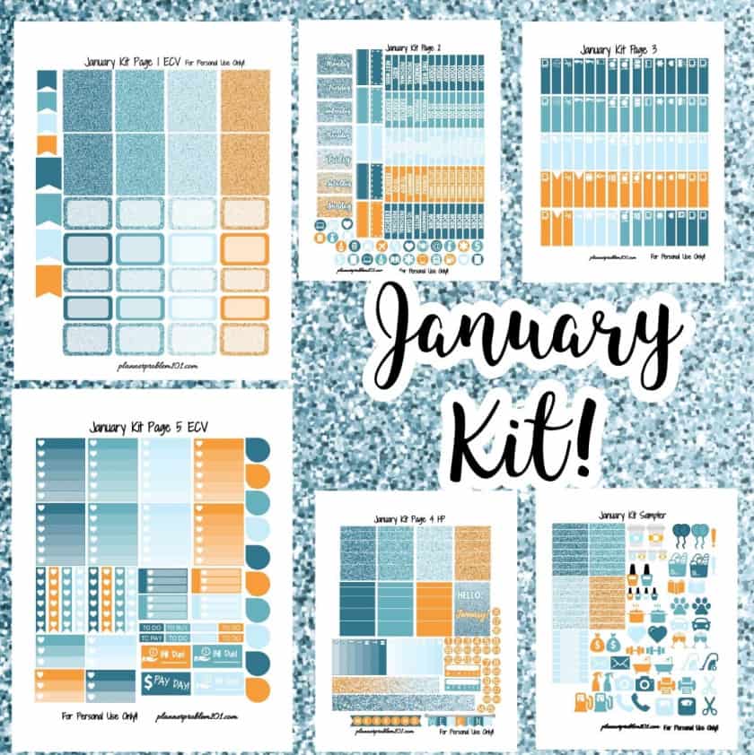 happy planner printables