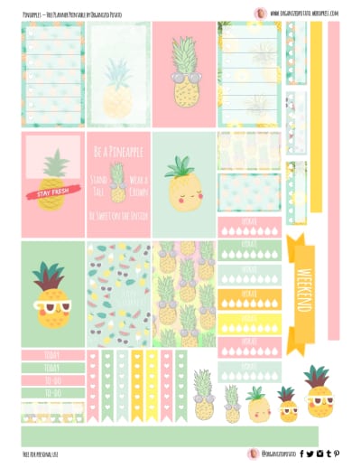 printables for planner