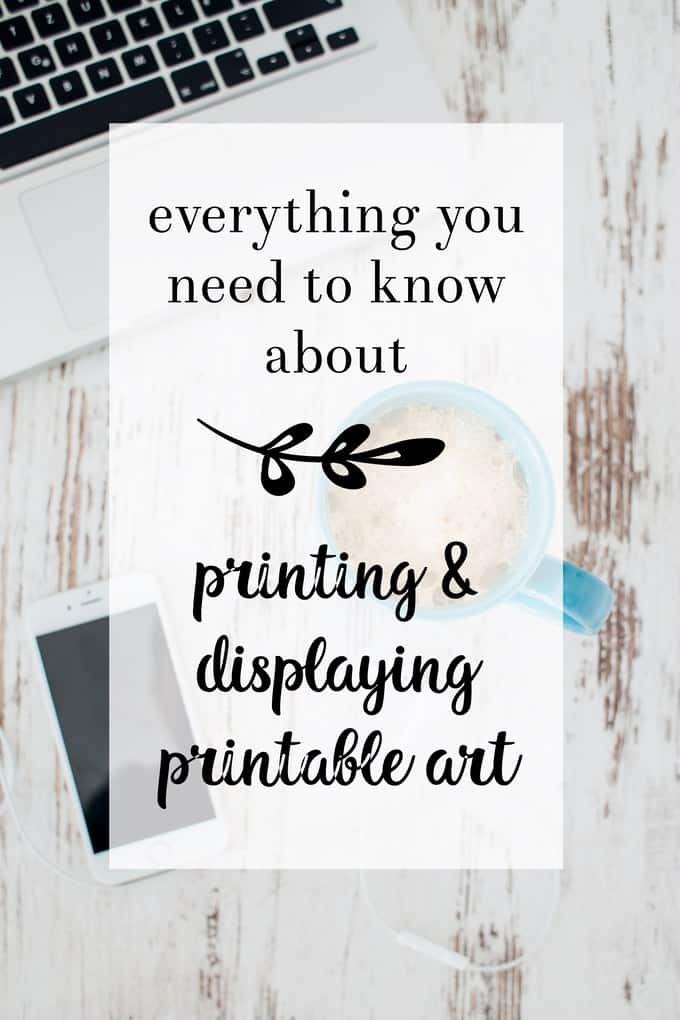 How to Print Free Printable Art
