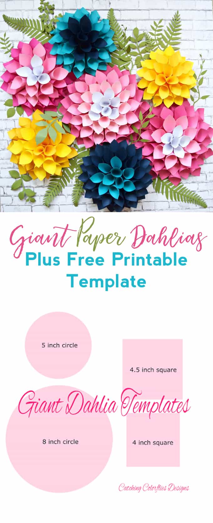 paper dahlia tutorial