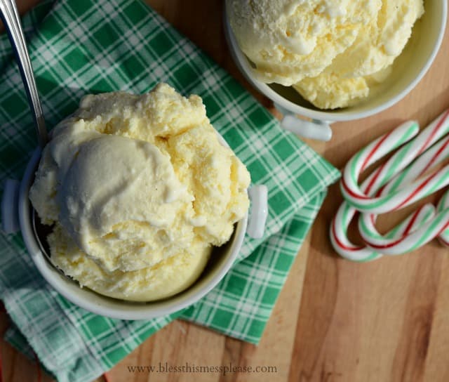 eggnog ice cream