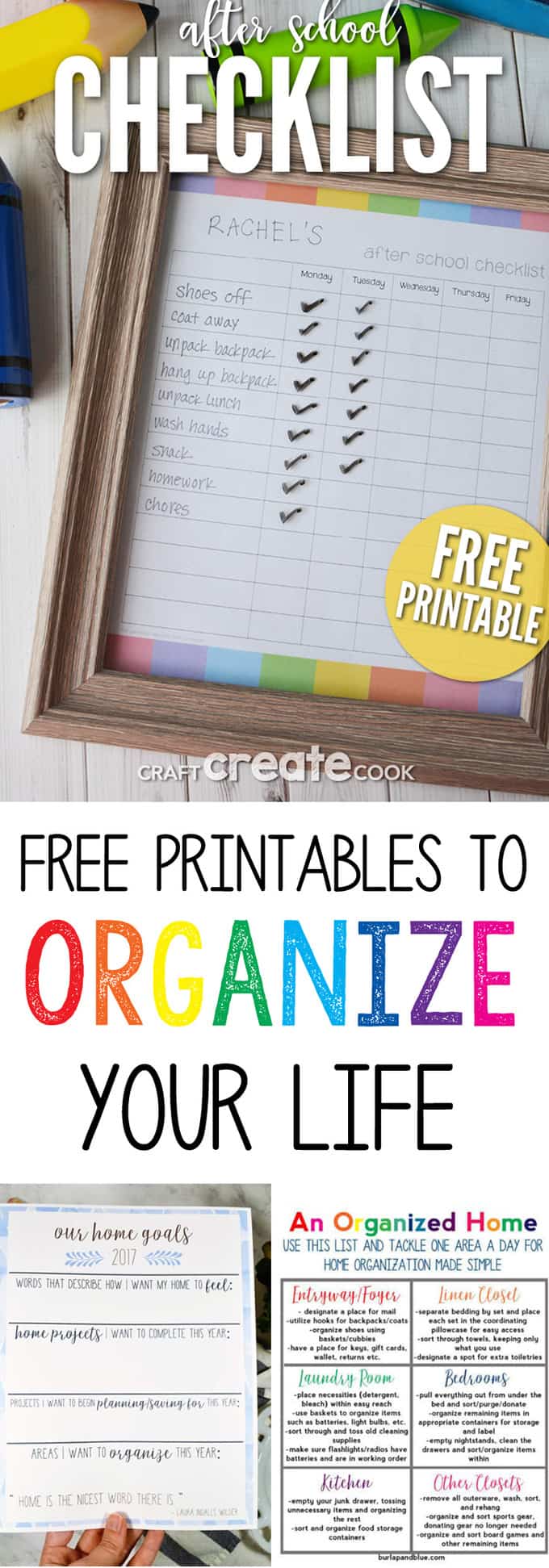 organization printables